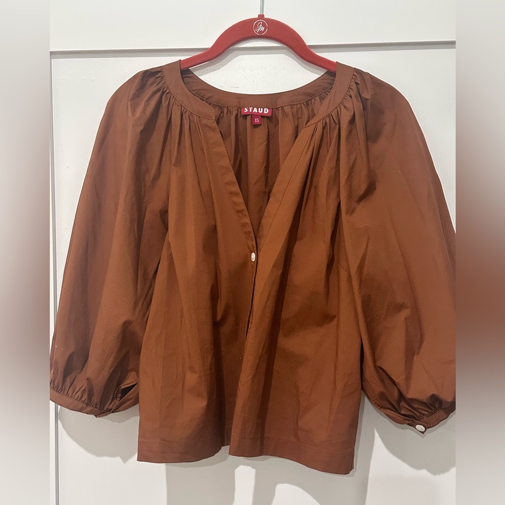 Staud New Dill Top- Color Name Tan